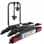 Bagażnik rowerowy na hak Aguri Active Bike 2 czarny